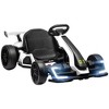 Resenkos Electric Ride-on Kart,24V 7.5 MPH Electric Go Kart with Adjustable Seat, Drifting Car Battery Powered Ride on Toy, White - 3 of 4