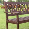 Northbeam Criss Cross Garden Bench - 3 of 3