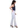 Rekucci Women's Secret Figure Pull-On Bootcut Jeans – Stretch Denim, Mid-Rise Slimming Fit, Sculpting & Comfortable Everyday Style - 2 of 4