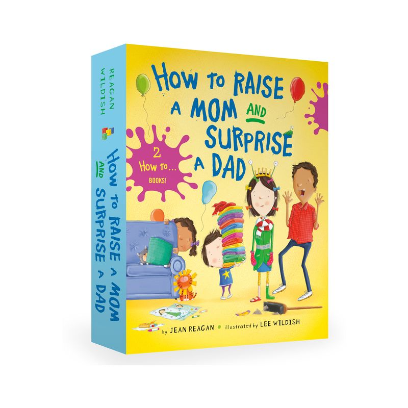 How to Raise a Mom and Surprise a Dad Board Book Boxed Set - by  Jean Reagan (Mixed Media Product), 1 of 2