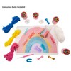 Innovative Designs Create N' Style DIY Rainbow Latch Hook Kit, Girls Arts & Crafts Set, Fun Craft Activity Kit for Kids Age 6+ - 3 of 4