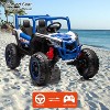 24V Ride-On Car for Kids, 4WD Electric Truck w/Remote, LED Lights, Suspension, Off-Road Ride-On Toy, Battery Powered - 4 of 4