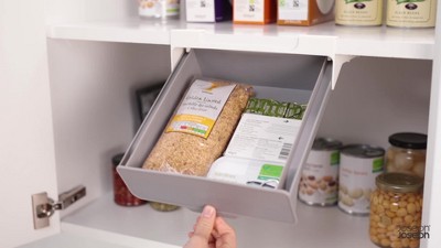 CupboardStore™ Gray Under-shelf Spice Rack