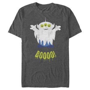Men's Toy Story Halloween Squeeze Alien Boo Ghosts T-Shirt - 1 of 4