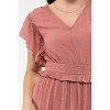 August Sky Women's Empire Waist Midi Dress - 4 of 4