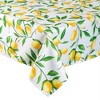 Design Imports  Lemon Bliss Print Outdoor Tablecloth 60X84 - image 2 of 4