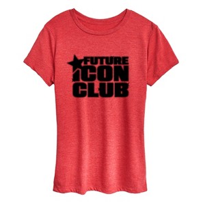 Women's - Instant Message - Future Icon Club Short Sleeve Graphic T-Shirt - 1 of 4