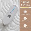 Air Layer Electric Mattress Pad Cover with 5 Heat Settings & 10 Hours Auto Off, Bed Warmer Washable Heating Mattress Pad - 3 of 4