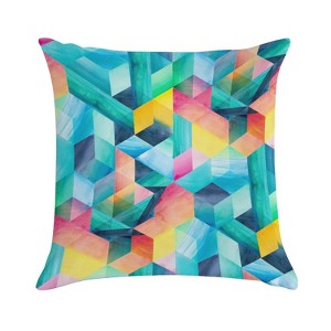 Reflections And Rainbows Pillow Covers 18x18 Decorative Throw Pillows Soft Square Cushion Covers for Couch Sofa Bedroom - 1 of 1
