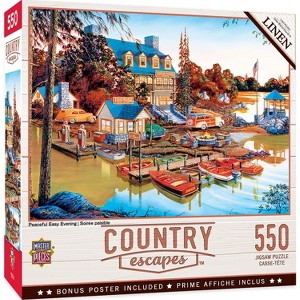 MasterPieces Inc Peaceful Easy Evening 550 Piece Jigsaw Puzzle - 1 of 4