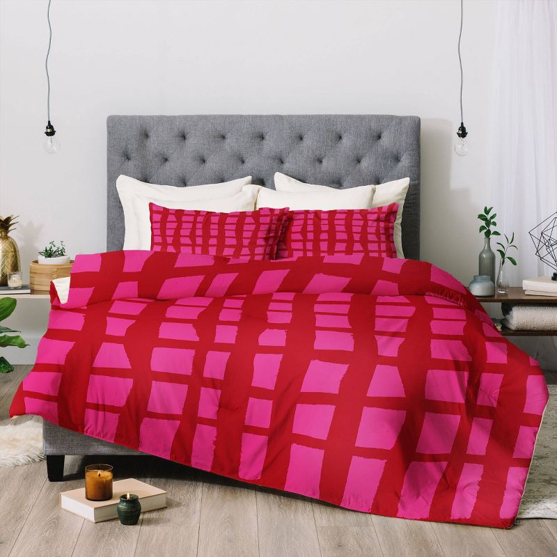Camilla Foss Bold and Checkered Poly Comforter Set - Deny Designs, 5 of 6