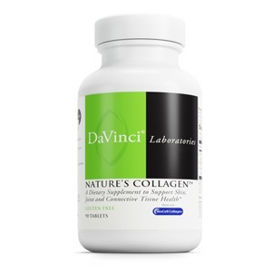 Davinci Labs Nature's Collagen - Joint Support Supplement for Skin Elasticity, Joint Health and Connective Tissue Health* - Gluten-Free - 90 Tablets - 1 of 4