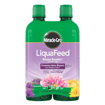 Photo 1 of *4 PACK* Miracle-Gro LiquaFeed Bloom Booster Flower Food, 4pk