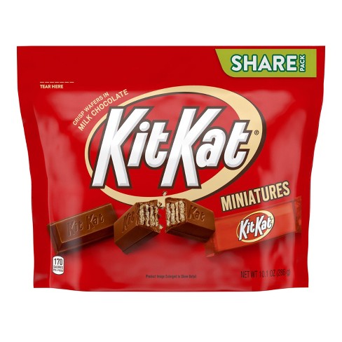 Kit Kat 4ct Candy Bar - Crunchy Wafers & Chocolate - FREE SHIPPING
