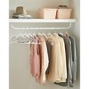 SONGMICS Clothes Hangers, Pack of 30/50 Plastic Coat Hangers, Non-Slip, 0.2 Inches Thick - 3 of 4