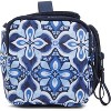 Paaaawaters Ripstop Large Travel Cosmetic Makeup Organizer Bag, Raindrop Medallion - 4 of 4