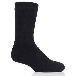 Men's Max Waterproof Crew Sock | Size Men's 7-12 - Black - 1 of 1