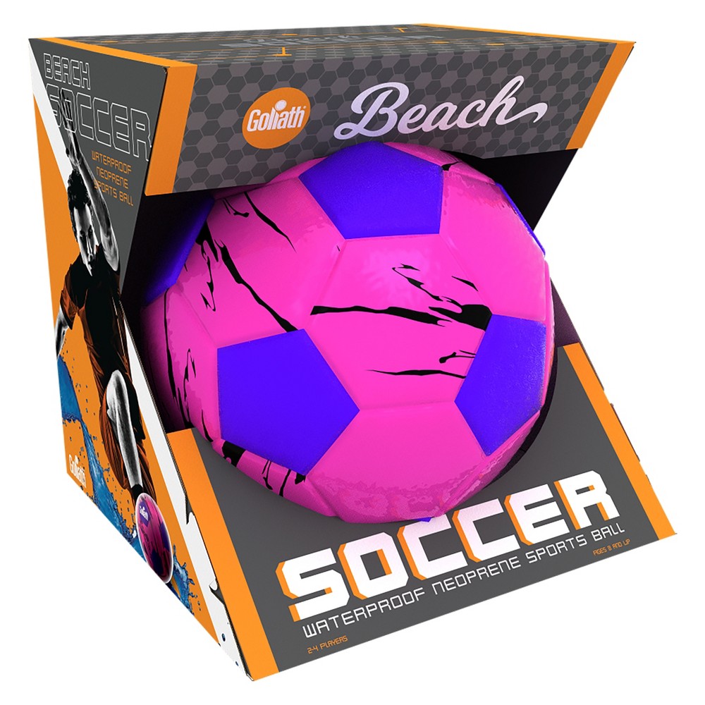 EAN 8711808315204 Goliath Size 3 Beach Soccer Ball Pink