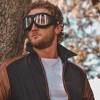 2 Pairs of Birdz Eyewear Buzzard Safety Motorcycle Goggles with Clear, Smoke Lenses - 3 of 4