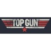 Juniors Womens Top Gun Logo Distressed Festival Muscle Tee - 2 of 4