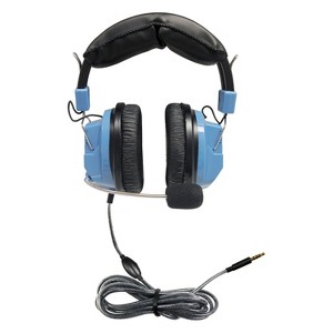 HamiltonBuhl® Deluxe Headset with Gooseneck Mic and In-Line Volume Control plus TRRS Plug - 1 of 3
