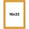 PosterPalooza | 16x22 Bamboo Picture Frame, UV Acrylic, 4 Finishes - Brown, Black, Gold, and Natural - 2 of 4