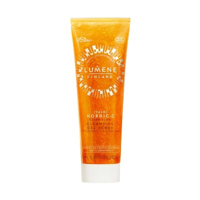 Lumene Valo Clear Glow Cleansing Gel Scrub with Vitamin C - 4.2 fl oz