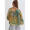 Women's Combo Button Up Top - entro - 2 of 4