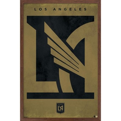 Trends International MLS Los Angeles FC - Logo 25 Framed Wall Poster Prints