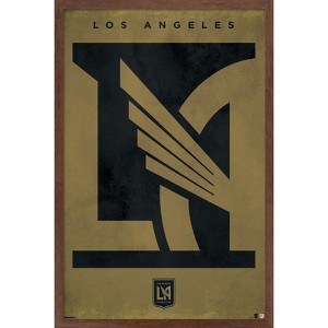 Trends International MLS Los Angeles FC - Logo 25 Framed Wall Poster Prints - 1 of 4