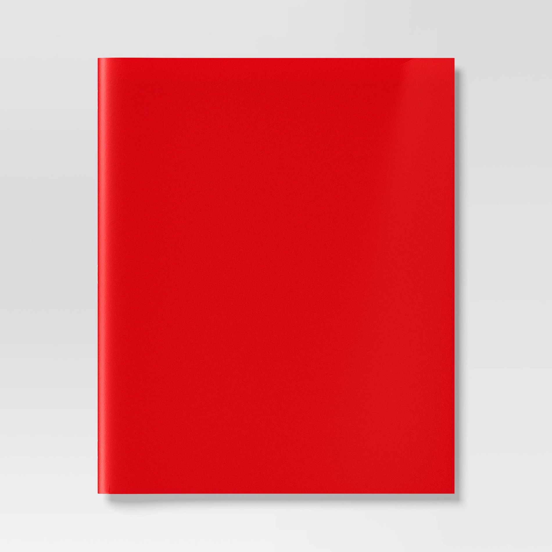 2 Pockets Paper Folder Red - Dealworthy™