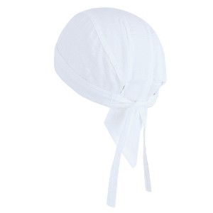 CTM Cotton Premium Lined Solid Do Rag Bandana - 1 of 2