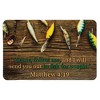 Dicksons Come Follow Me Fish for People Brown 4 inch Paper Pocket Card Bookmark Pack of 12 - 2 of 4