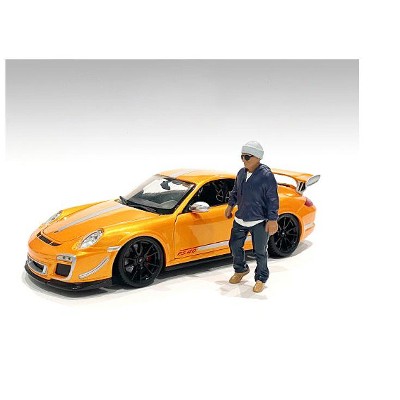 "Car Meet 1" Figurine IV for 1/18 Scale Models by American Diorama