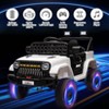 Jojoka 12V Ride On Truck Car Battery Powered Toy with Remote Control, 4-Wheel Suspension, Battery Display, LED Lights, Music - 2 of 4