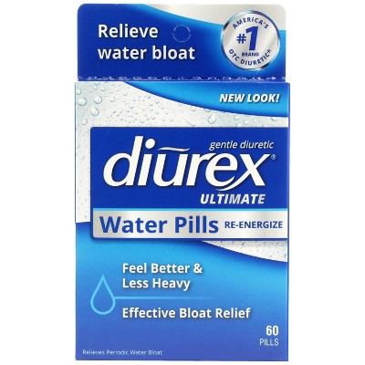 Diurex Ultimate Water Pills with Caffeine - 60ct