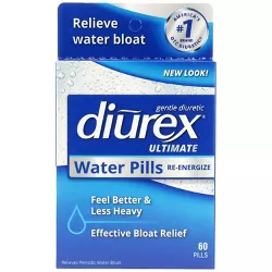 Diurex Ultimate Water Pills with Caffeine - 60ct