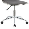 NicBex Adjustable Height Armless Office Chairs with Universal Wheels for Work Study - 4 of 4