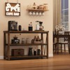 Farmhouse Entryway Table,47 Inch Narrow Long Console Table with Storage, 3 Tier Wood Behind Couch Table for Living Room, Hallway Table for Foyer - 4 of 4