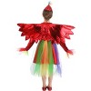 HalloweenCostumes.com Girl's Tropical Parrot Costume Dress - 2 of 4
