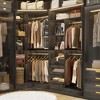 Aheaplus 72'' Set of 2 Corner Closet System with Drawers, Closet Organizer with Hanging Rods and Shelves Tower - 3 of 4