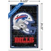Trends International NFL Buffalo Bills - Neon Helmet 23 Framed Wall Poster Prints - 3 of 4