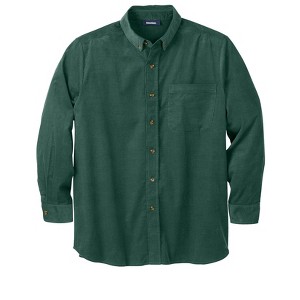 KingSize Men's Big & Tall Fine Wale Corduroy Shirt - 1 of 4