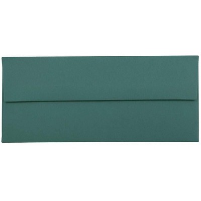 JAM Paper #10 Business Envelopes 4.125 x 9.5 Teal 63924024