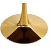 Sapphtopaz Tulip Round Dining Table Kitchen Table Steel Base Tulip Round for Dining Room - 2 of 4