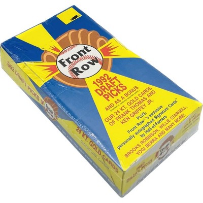 1992 Front Row Draft Picks 32-Pack Derek Jeter Rookie Year Baseball Box