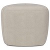 WyndenHall 18" Brea Contemporary Irregular Ottoman - 2 of 4