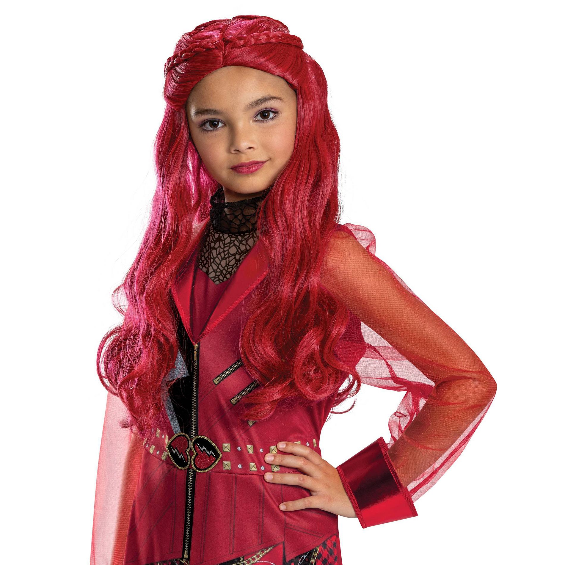 Disney Descendents: The Rise of Red Kids' Costume Wig One Size