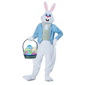 Deluxe Easter Bunny Adult Costume - 1 of 4