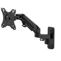 Monoprice 2-Segment Wall Mount For Monitors Up To 27 Inch | Adjustable Gas Spring - Workstream Collection